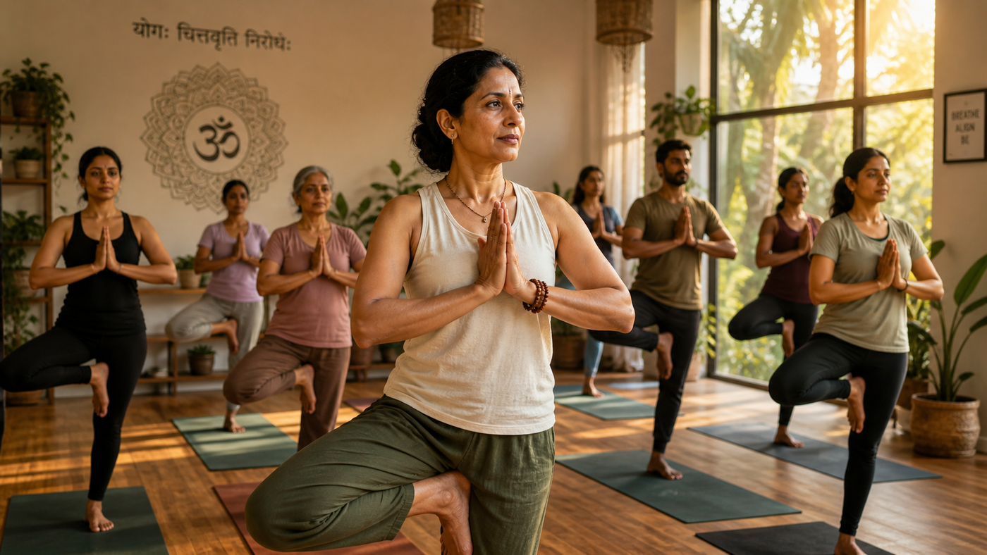 Shanti Yoga Studio, website demo